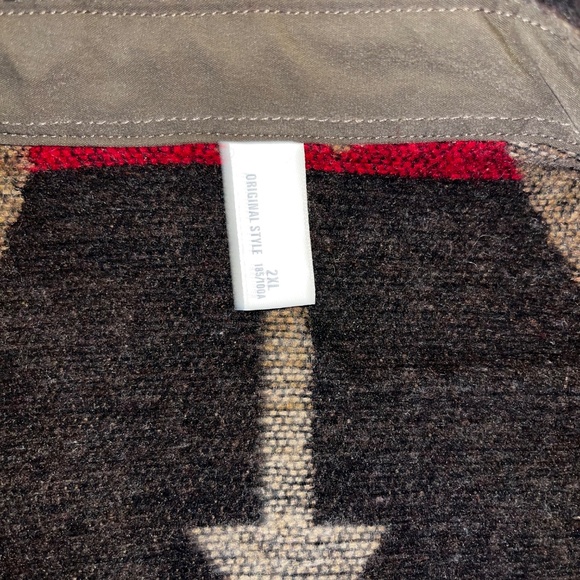 Men’s Aztec Print Jacket 2XL - Picture 5 of 5